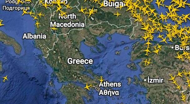 Megállt a légi közlekedés Görögországban: rádiózavarok miatt zárták le a légteret