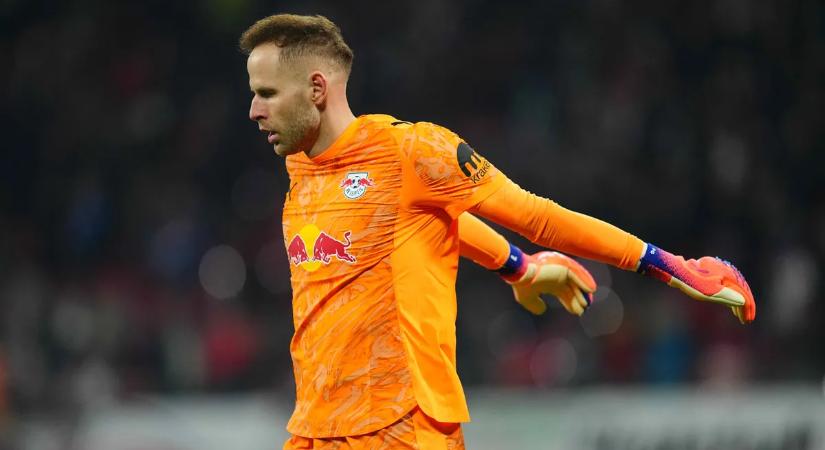 Gulácsi térdsérülés miatt idő előtt befejezte a Lipcse edzését