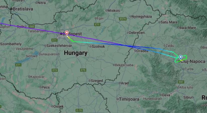 Már majdnem leszállt Kolozsváron, az utolsó pillanatban Budapestre irányították át a Lufthansa gépét