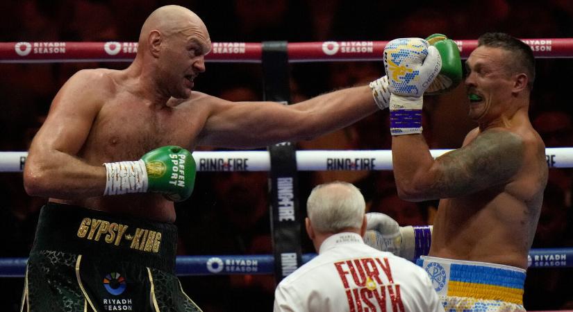 Tyson Fury ismét visszatér