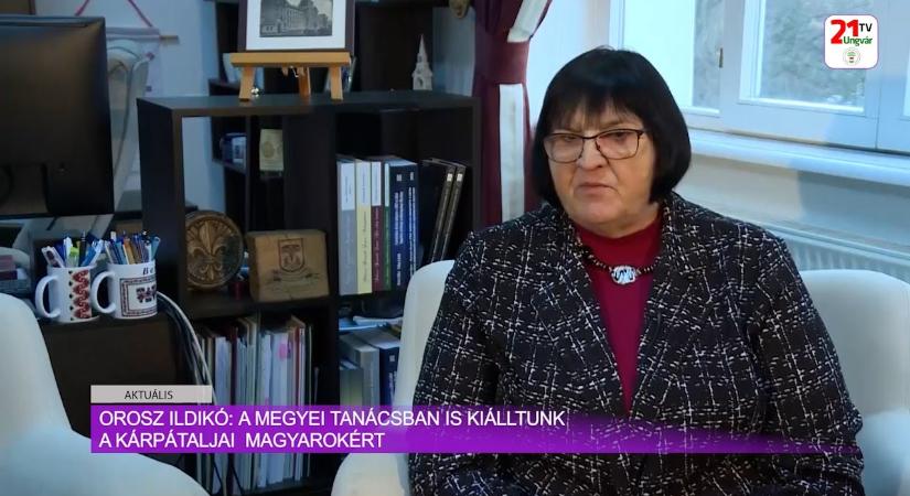 Aktuális (2026.01.04) Orosz Ildikó: a Megyei Tanácsban is kiálltunk a kárpátaljai magyarokért (videó)