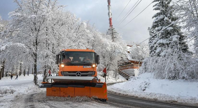 Téliesre fordul az idő Magyarországon - Ennyi hó várható az Észak-Dunántúlon