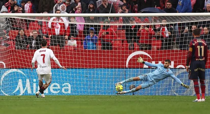 Meglepetés: sevillai győzelmével elmozdult az utolsó helyről a Levante