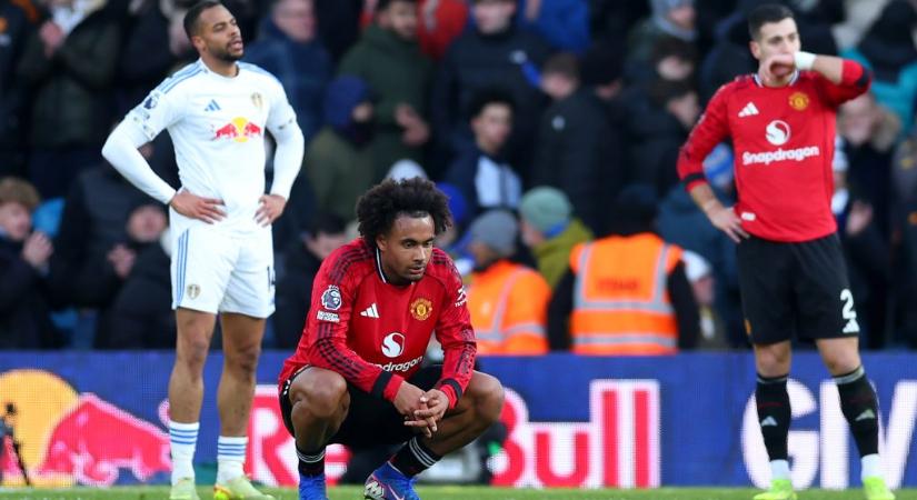 Bealudt a Manchester United védelme, de három perc alatt sikerült kiküszöbölni a csorbát