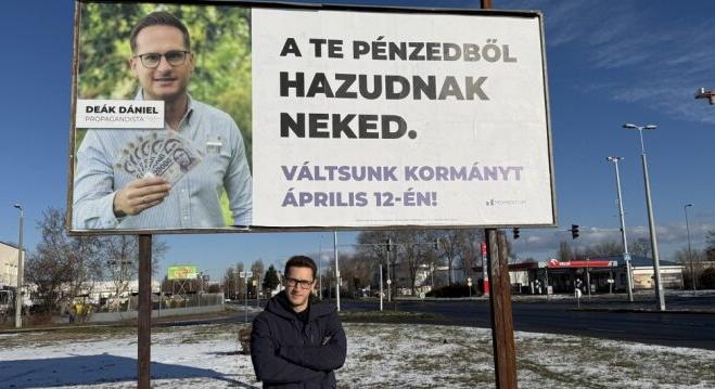 PLAKÁTKAMPÁNY MÁSKÉNT – Momentum a NER‑propagandisták ellen