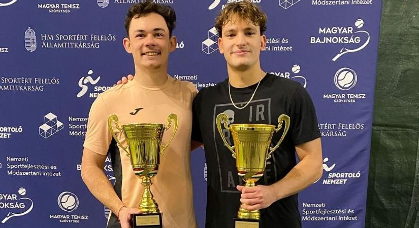 A Siófoki Spartacus S.E. oszlopos tagjai lettek a magyar bajnokok férfi párosban