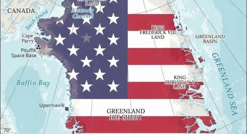 Trump holdudvara vérszemet kapott Venezuelától, Grönlandot már amerikai zászlóval ábrázolják