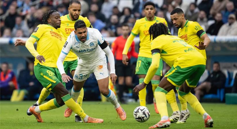 A hónapok óta nyeretlen Nantes három ponttal távozott Marseille-ből