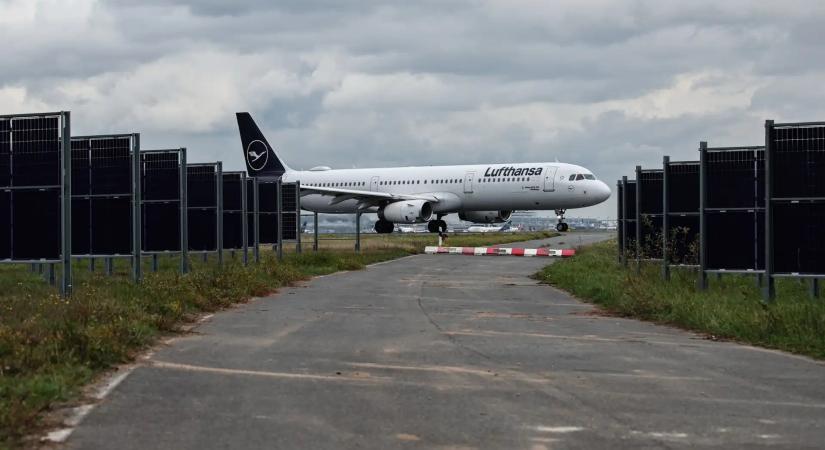 Madárrajjal ütközött a Lufthansa A320-asa, Budapesten szállt le a gép