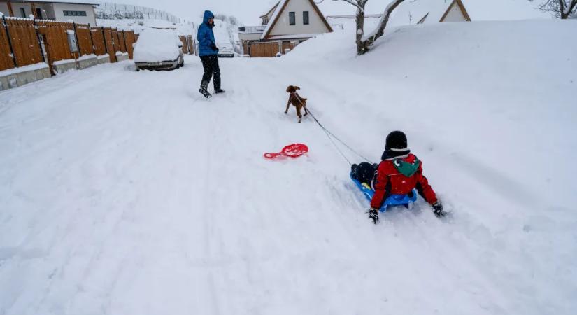 Egész jövőhéten havazásra és fagyásra lehet számítani