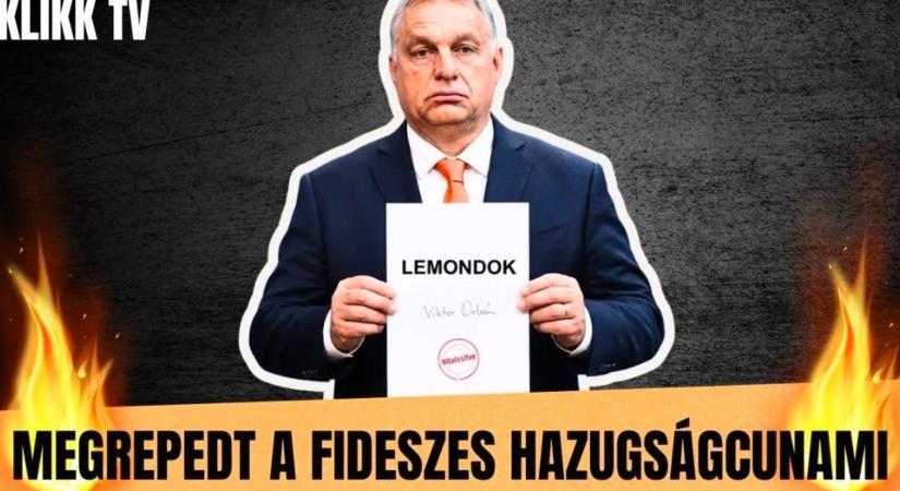 Újabb fideszes hazugság lepleződött le - Orbán Viktor meghívást kapott a Klikk TV stúdiójába