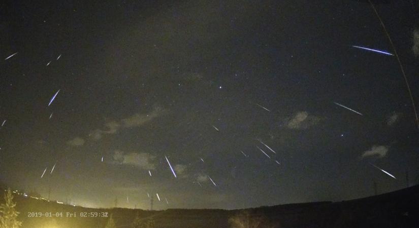 Különleges meteorraj érkezik január első napjaiban