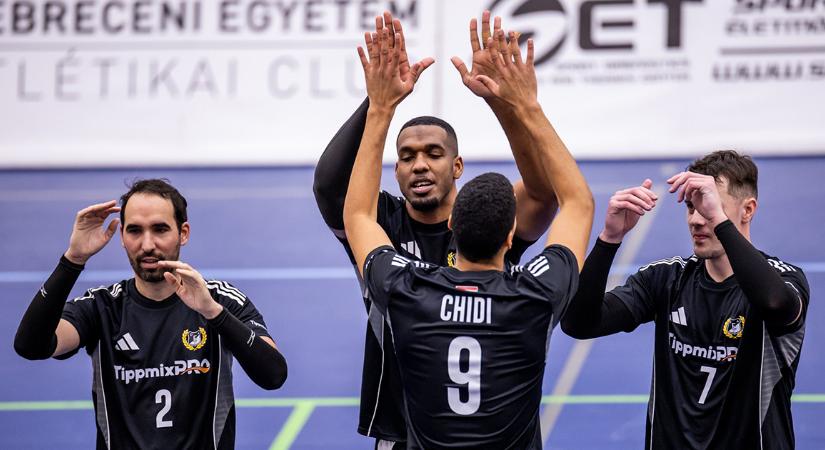 Szegedi sikerrel kezdték az évet a DEAC férfi röplabdázói