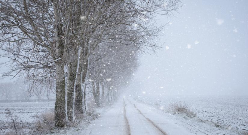 Ilyet rég nem látott az ország: brutális havazás csaph le hétfőn, itt lesz a legtöbb hó