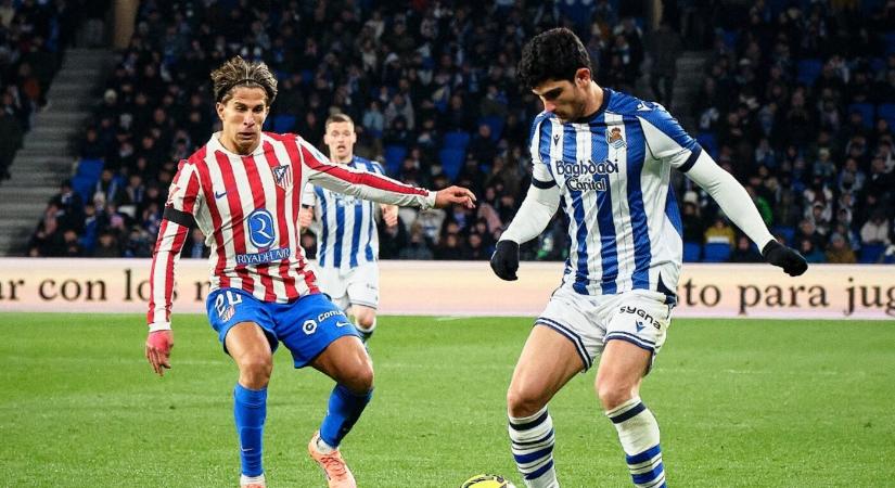 La Liga – Az Atlético Madrid döntetlent játszott a Real Sociedad otthonában