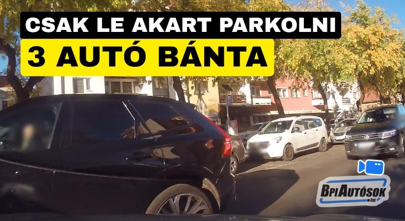 3 autó tört össze egy őrült ötlet miatt