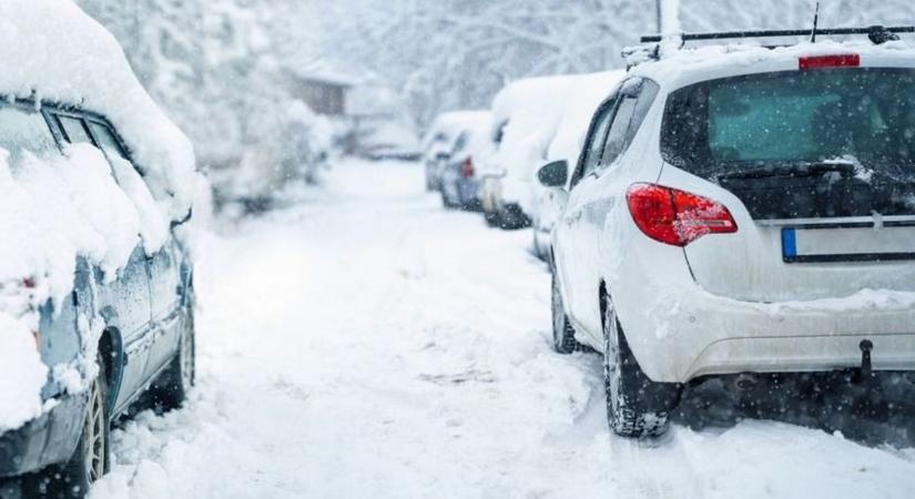 Bekeményített a tél: havazás, ónos eső és hóátfúvás várható