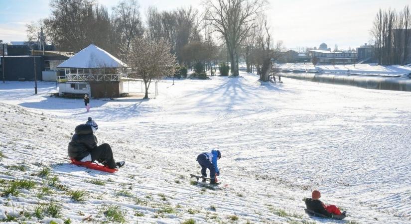 Mutatjuk, mennyi hó eshet Győr-Moson-Sopronban