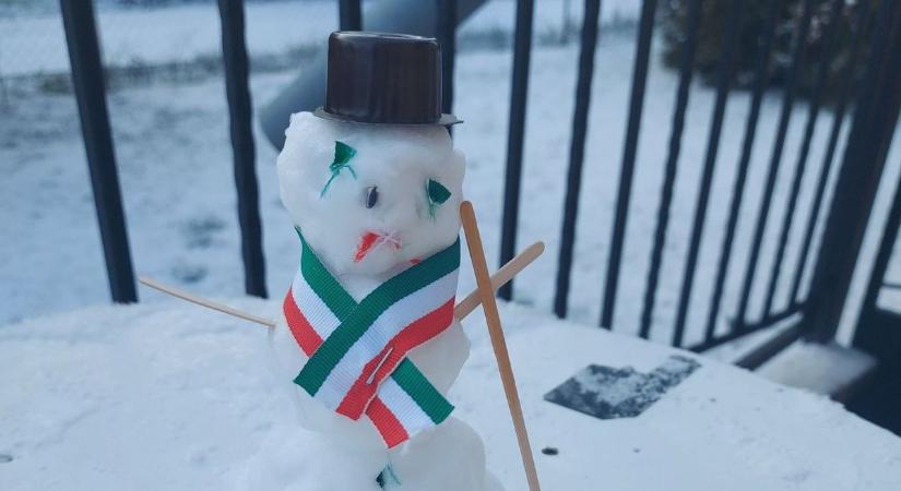 Így fest most a tél – olvasóink fotóin a friss hó és a hóemberek