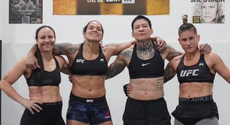 Amanda Nunes az egyetlen nővel edz, aki legyőzte Kayla Harrisont