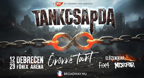 A Tankcsapda évzárásként bevetette a nehéztüzérséget