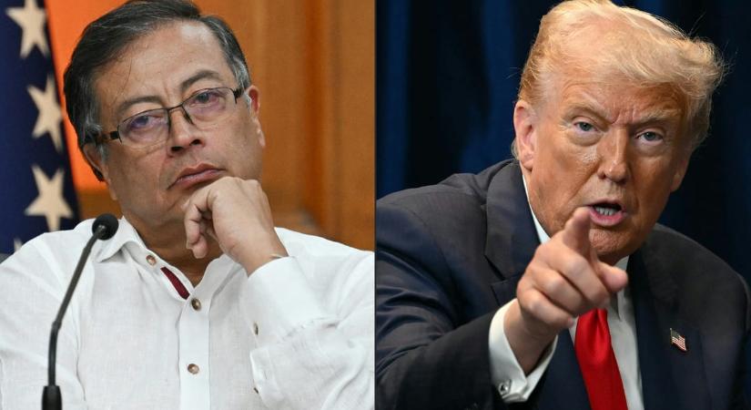 „Nem vagyok drogkereskedő, csak egy családi házam van” – a kolumbiai elnök visszavágott Trumpnak