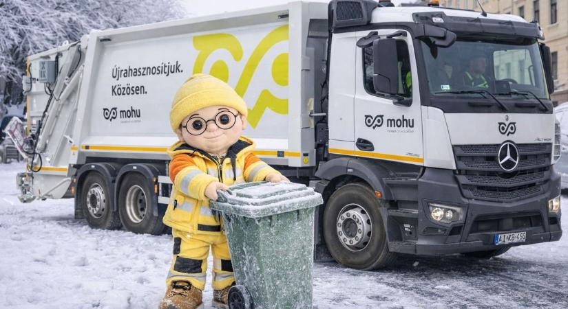 A fagyok idején így segítheti a kukásokat