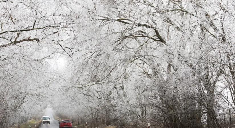 A nagy havazás mellett ónos eső is nehezítheti a közlekedést