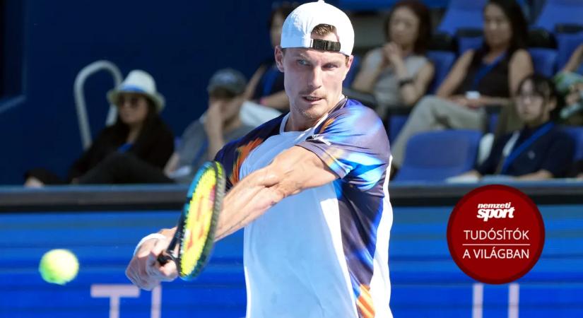 Tenisz: Nem vagyok még százszázalékos, tégláról téglára építkezem – Fucsovics Márton