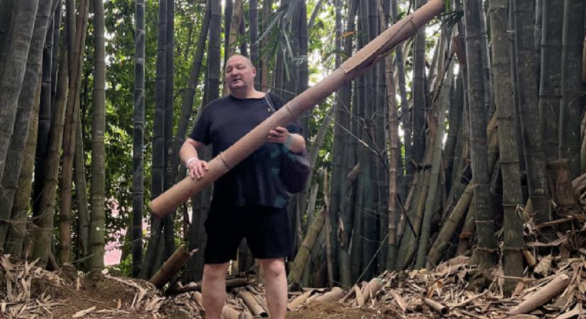 Új év, új pocak: Kung-fu Pandaként tért vissza 2026-ban a politikából kikopott Németh Szilárd