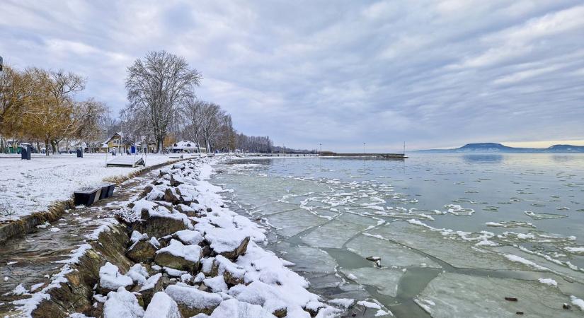 A meteorológus megmondta, ekkorra befagy a Balaton