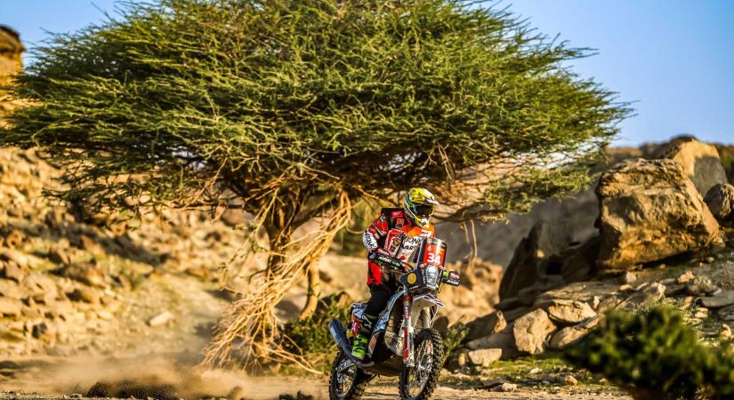 Dakar-rali: Gyenes a 23. helyen zárta a második szakaszt
