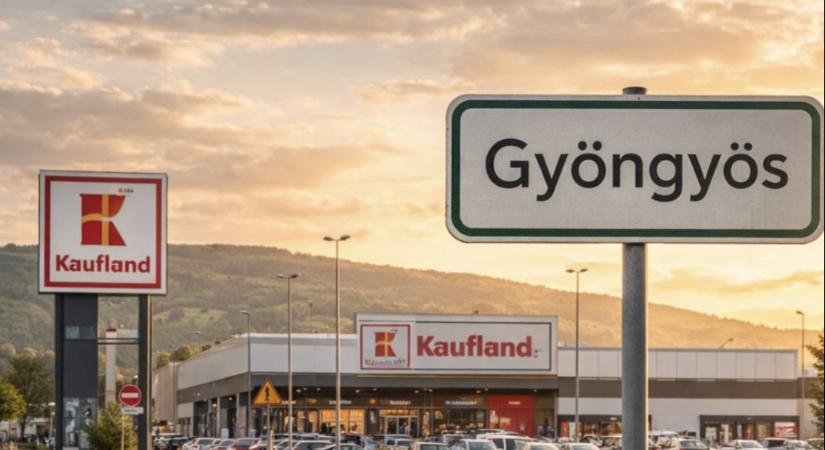 A gyöngyösi Kaufland úgy kacsa, ahogy van