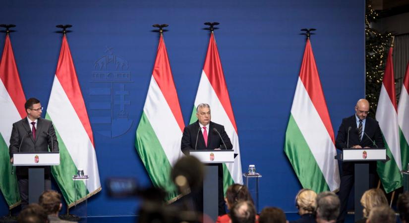 Ég és föld a különbség Orbán Viktor sajtótájékoztatója és Magyar Péter fellépése között