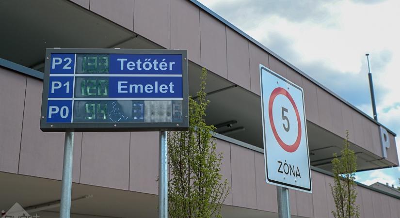 Havazás Győrben: lezárják a parkolóházak nyitott szintjeit