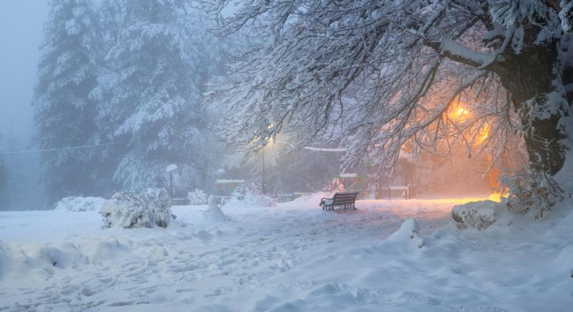 Szakad a hó: ez még csak a kezdet, mutatjuk, hol eshet a legtöbb