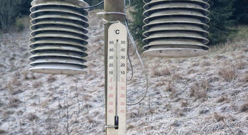 Brutális lehűlés Magyarországon: extrém hideget mértek a Hevesben