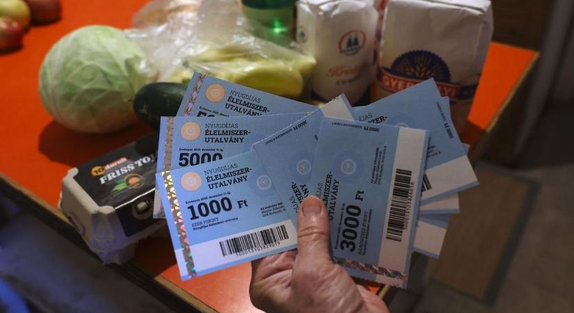 Mi történik az el nem költött nyugdíjas élelmiszer utalványokkal?