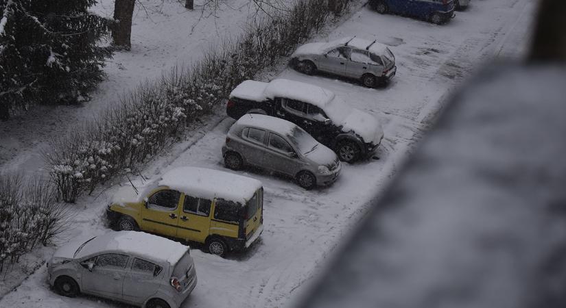 Több hullámban érkezik havazás január első hetében