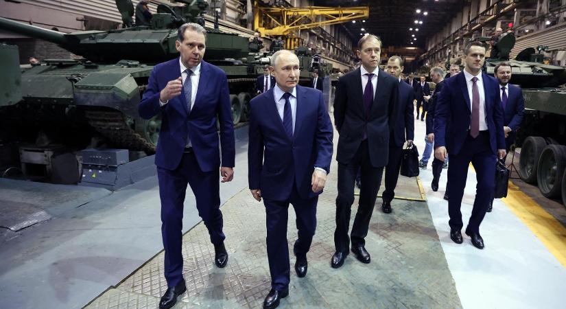 Puskaportól köhög a gazdaság, Vlagyimir Putyin Ukrajna ellen indított háborúja egyre jelentősebb terheket ró az orosz államra