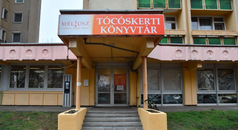 Új könyvtár nyílt a Tócóskertben