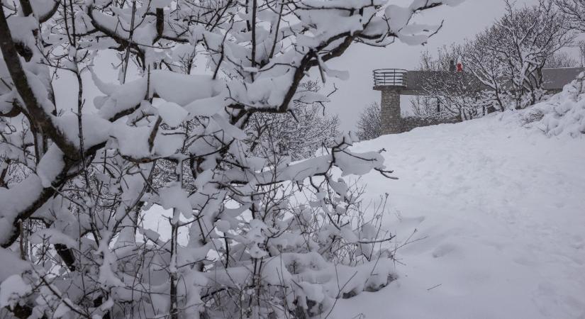 Már nagyon támad a hó, és ez csak az eleje