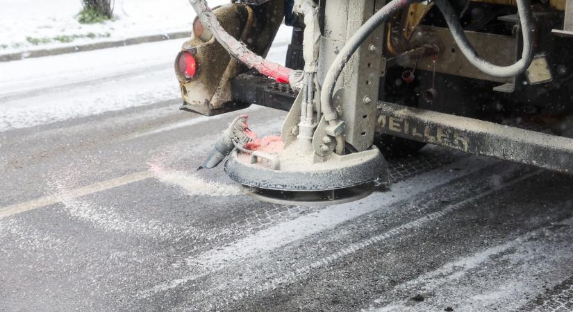 A Magyar Közút is felkészült a jelentősebb havazásra