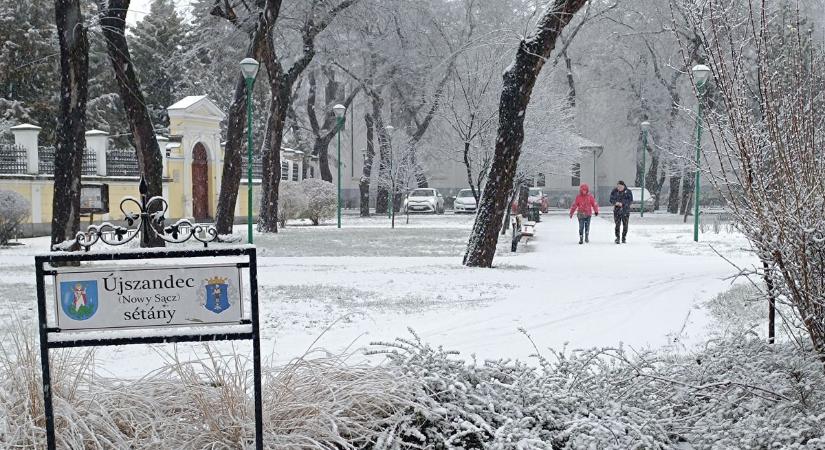 Sűrű havazás és egy megrázó tragédia: így indult a hétfő