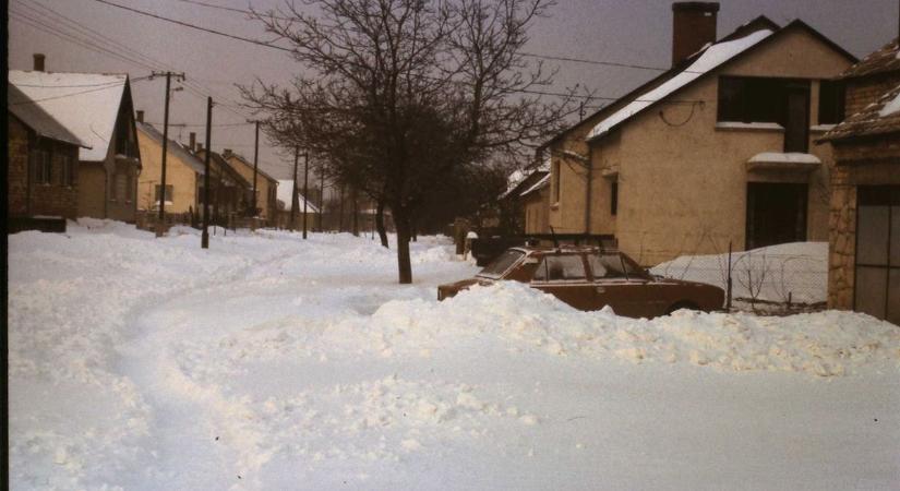 Így bénult meg a hótól pillanatok alatt a megye – galéria, videók