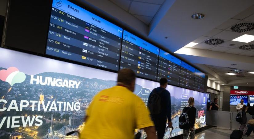 Lecsúszott egy repülőgép a kifutóról Ferihegyen