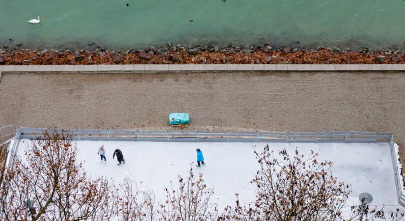 Befagy a Balaton, de a jég sportolásra még nem lesz alkalmas