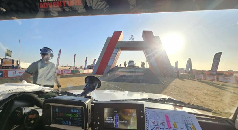 A jókedv még tart, a technika kevésbé a magyar dakarosoknál