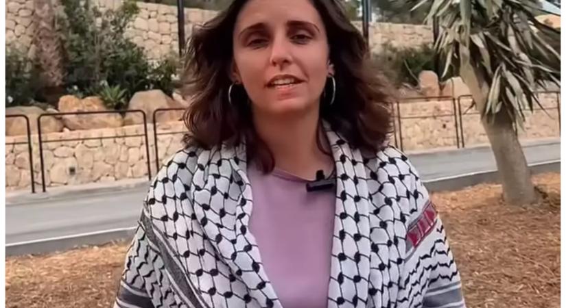 A spanyol aktivista-politikus újévi kívánsága 2026-ra: Izrael tűnjön el