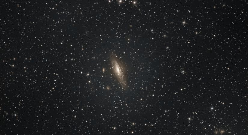 Ilyennek látta a spirálgalaxist a bocskaikerti asztrofotós